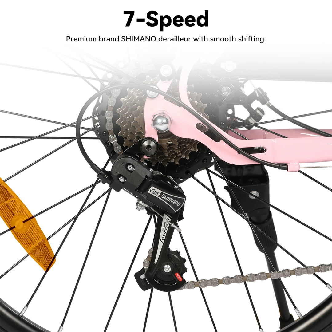 JOYSTAR 26 Inch Electric Bike for Adults & Teenagers
