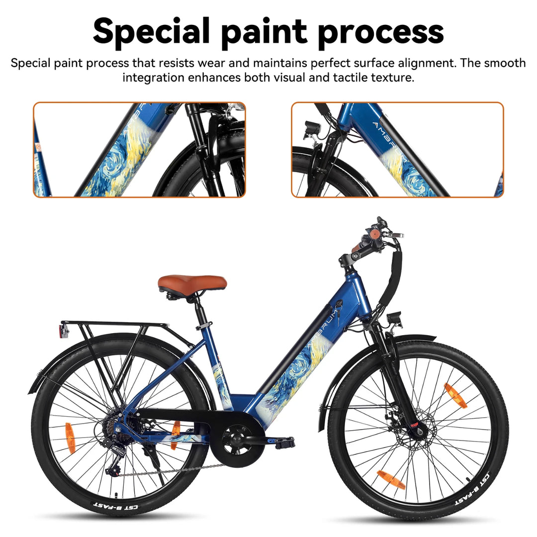 JOYSTAR 26 Inch Electric Bike for Adults & Teenagers