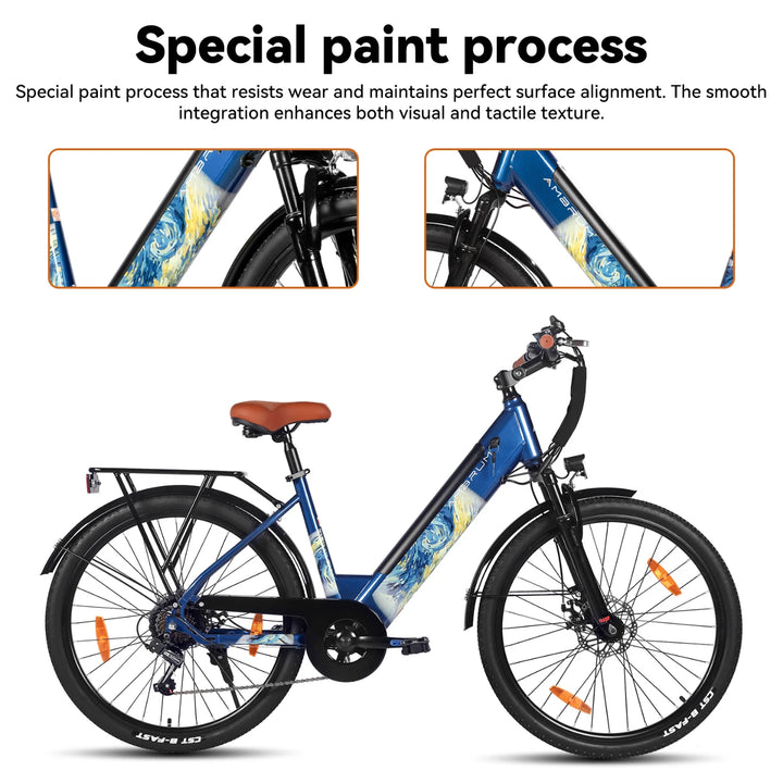 JOYSTAR 26 Inch Electric Bike for Adults & Teenagers