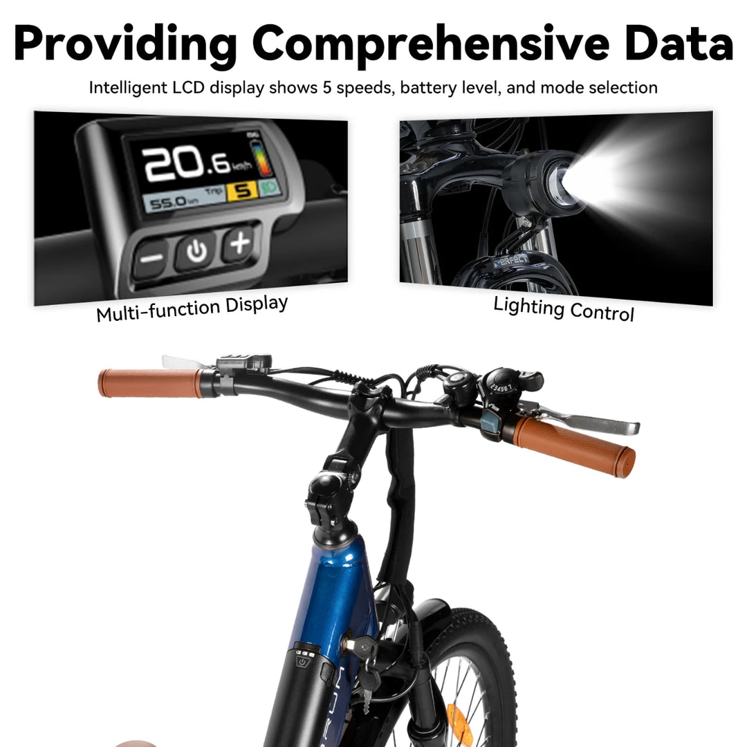 JOYSTAR 26 Inch Electric Bike for Adults & Teenagers