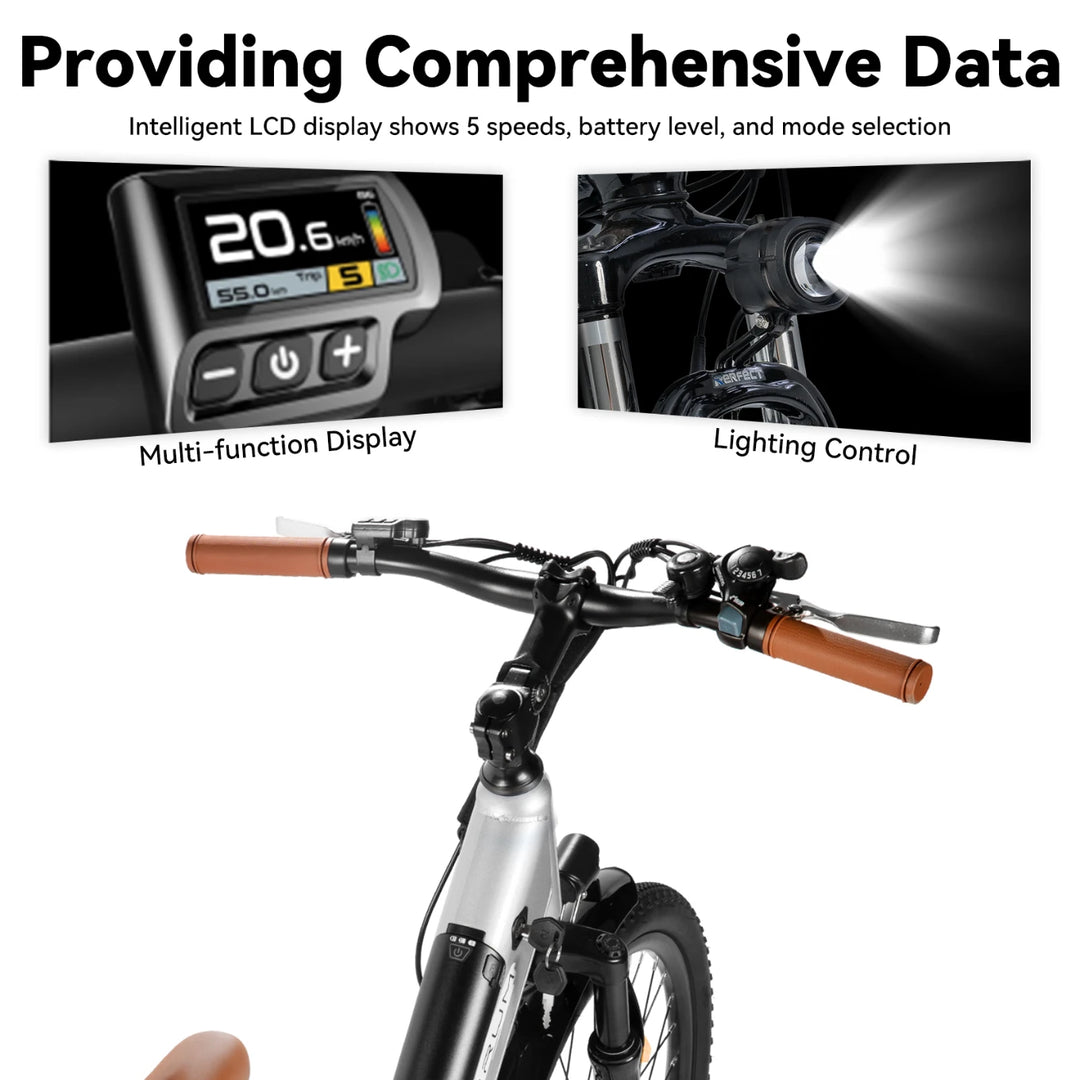 JOYSTAR 26 Inch Electric Bike for Adults & Teenagers