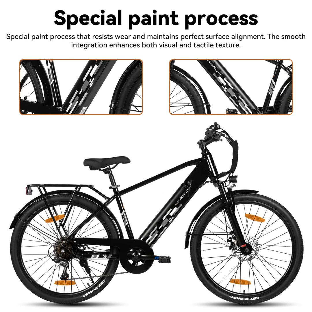JOYSTAR 26" Electric Bike for Adults with 250W Brushless Motor