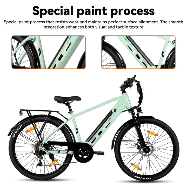 JOYSTAR 26" Electric Bike for Adults with 250W Brushless Motor