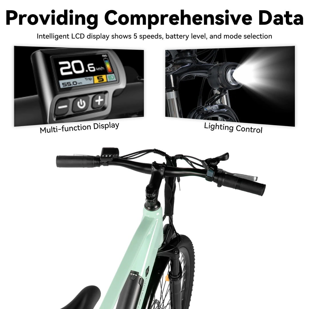 JOYSTAR 26" Electric Bike for Adults with 250W Brushless Motor