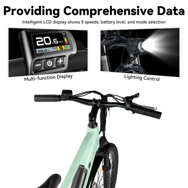 JOYSTAR 26" Electric Bike for Adults with 250W Brushless Motor