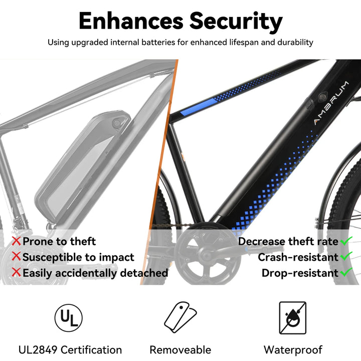 JOYSTAR Matawak 26 Inch E-Bike Mountain Bike