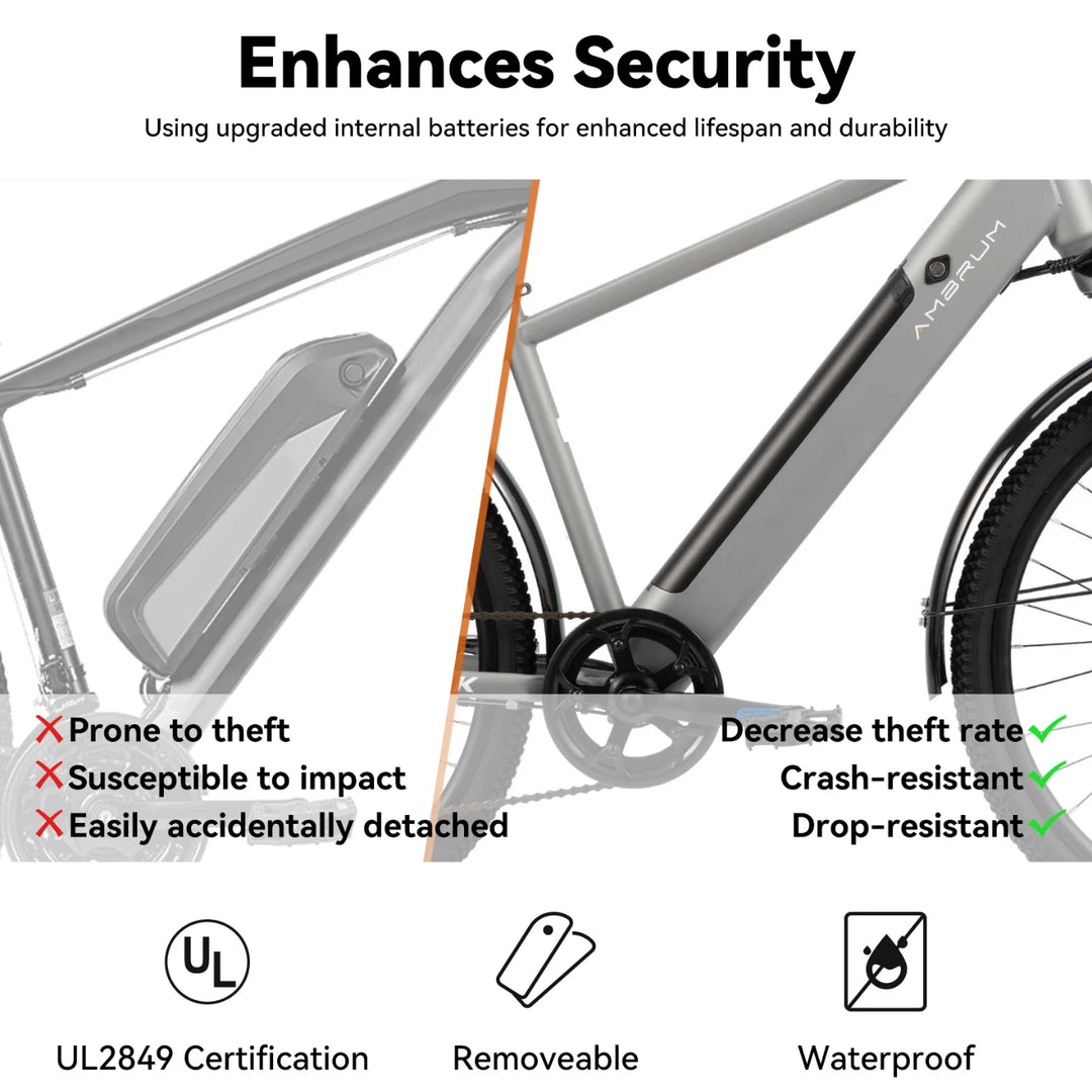 JOYSTAR Matawak 26 Inch E-Bike Mountain Bike