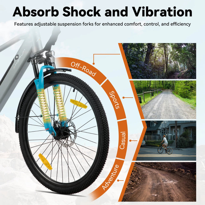 JOYSTAR Matawak 26 Inch E-Bike Mountain Bike