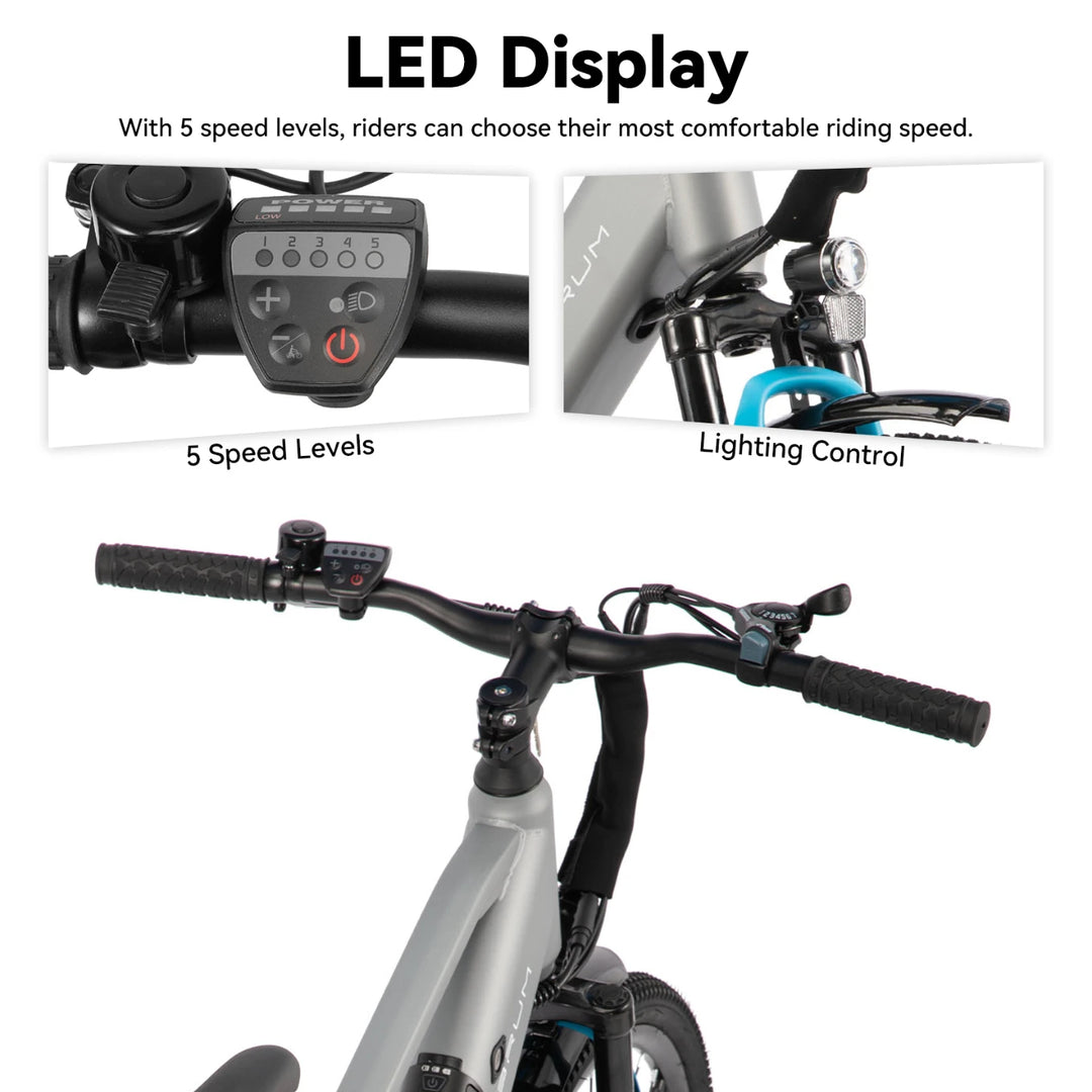 JOYSTAR Matawak 26 Inch E-Bike Mountain Bike