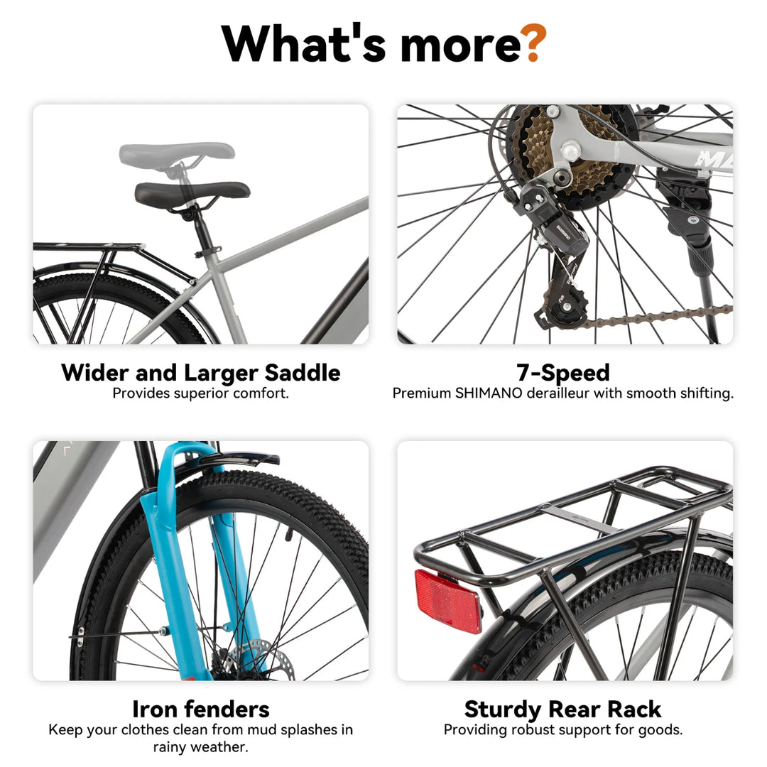JOYSTAR Matawak 26 Inch E-Bike Mountain Bike