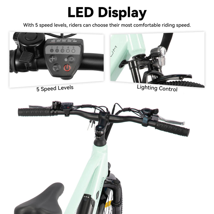 JOYSTAR Matawak 26 Inch E-Bike Mountain Bike