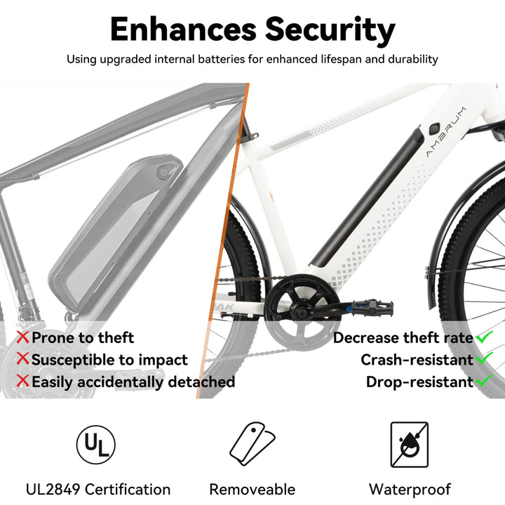 JOYSTAR Matawak 26 Inch E-Bike Mountain Bike