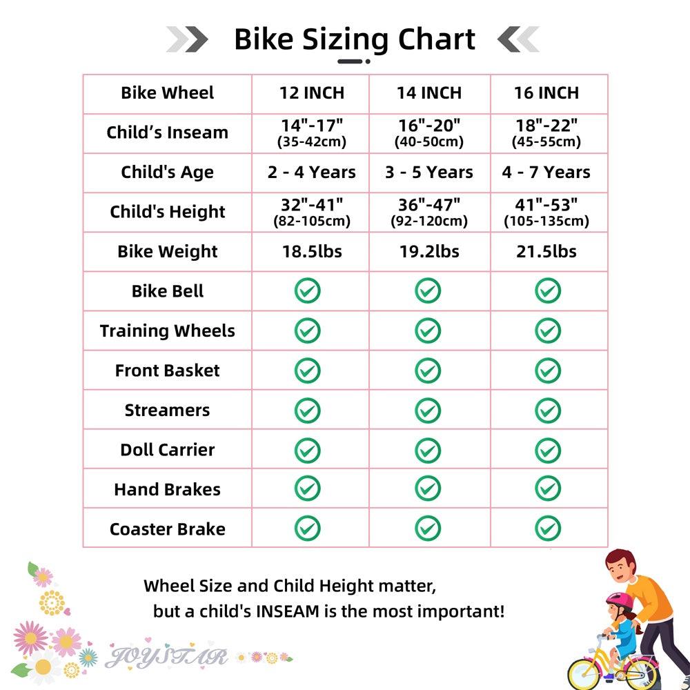 JOYSTAR Little Daisy Girls Bike - JOYSTARBIKE
