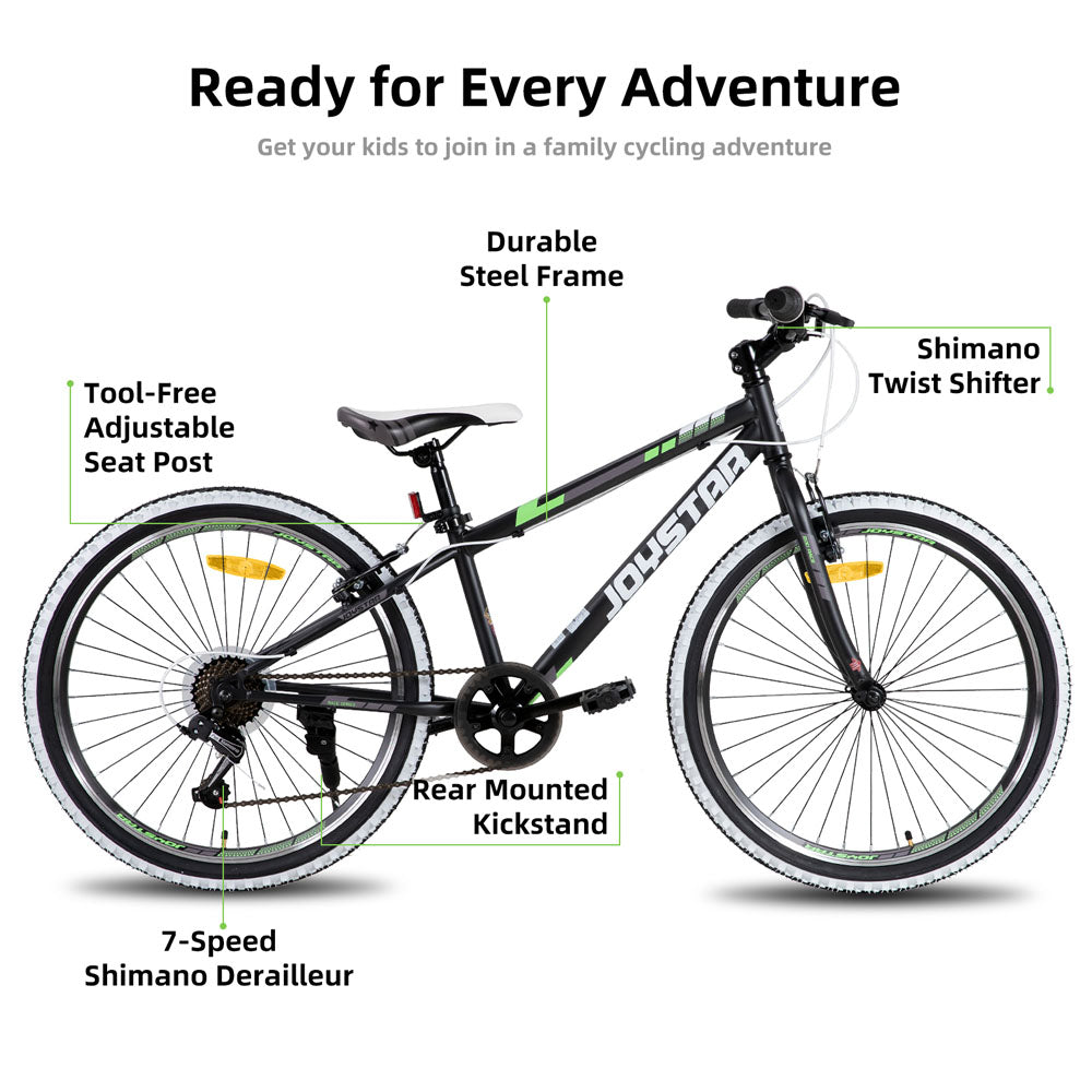 JOYSTAR Lubbock 20 24 Kids Mountain Bike 7-Speed Bicycle EU JOYSTAR BIKE EU