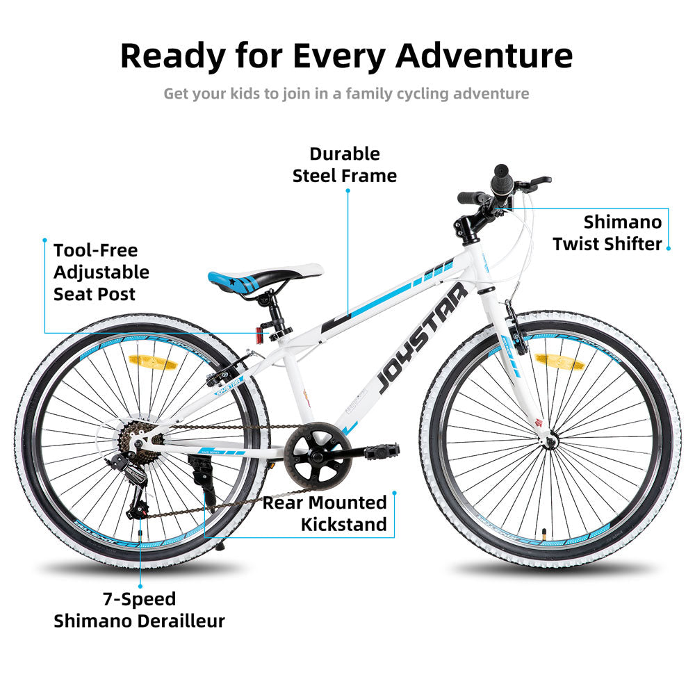 JOYSTAR Lubbock 20 24 Kids Mountain Bike 7-Speed Bicycle EU JOYSTAR BIKE EU