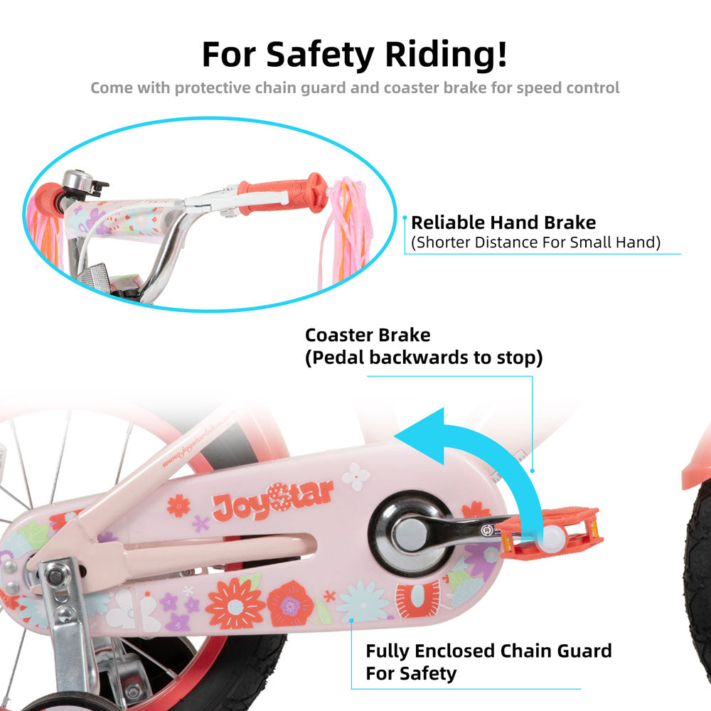 JoyStar 12/14/16 Inch Kids Bike for Girls JOYSTARBIKE