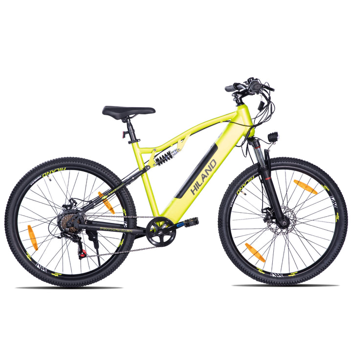 Hiland Spokane 26 Inch Full-Suspension Electric Mountain Bike