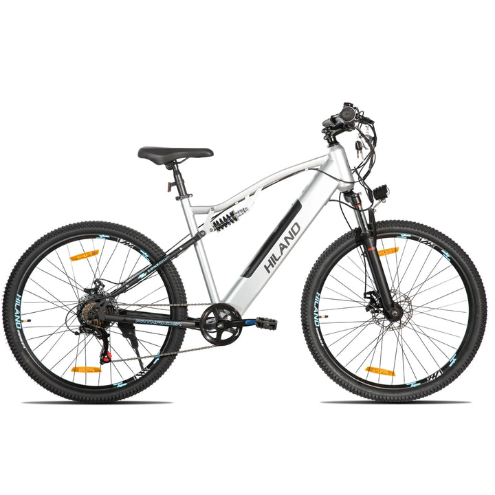 Hiland Spokane 26 Inch Full-Suspension Electric Mountain Bike
