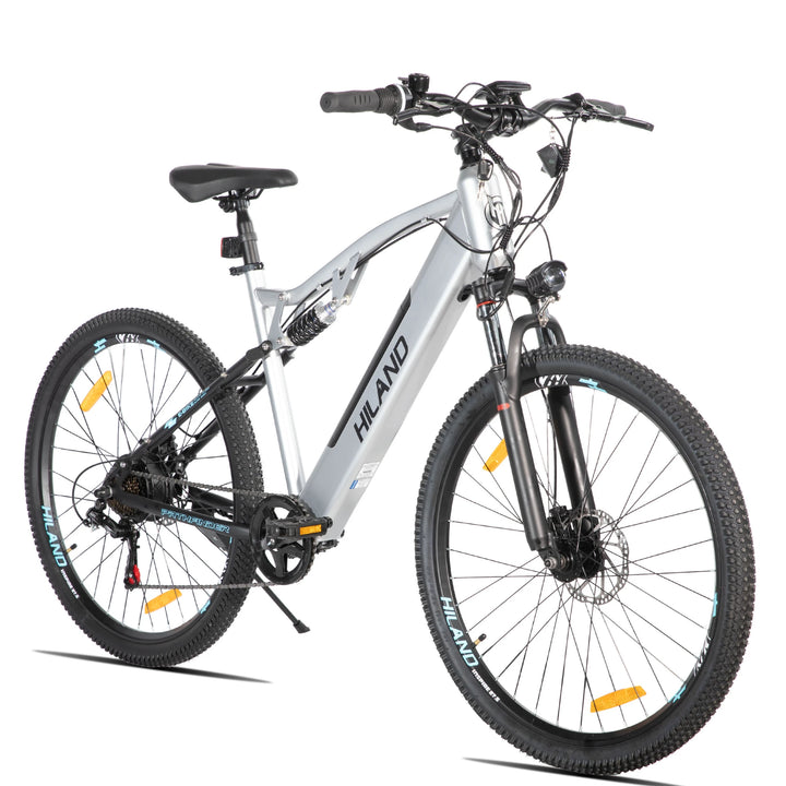 Hiland Spokane 26 Inch Full-Suspension Electric Mountain Bike