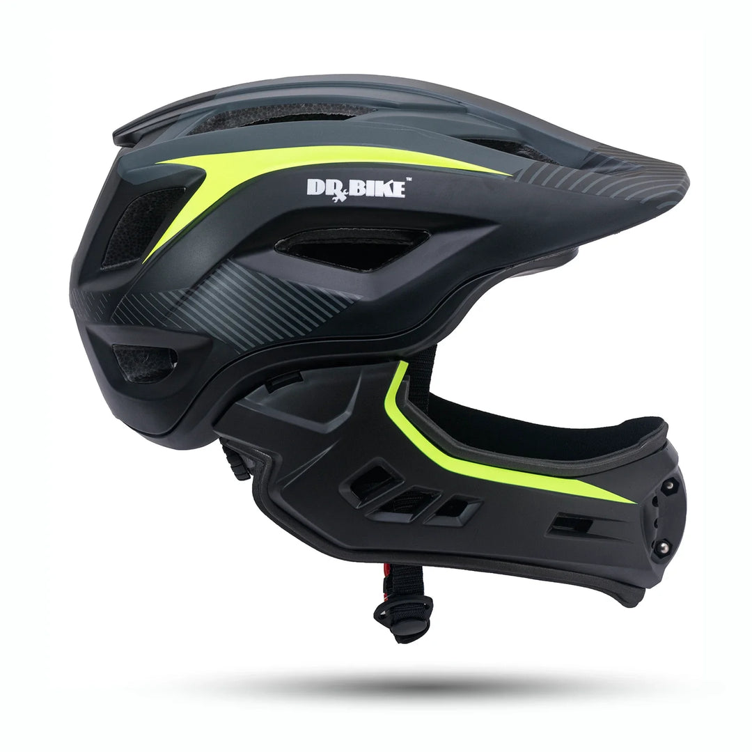 JOYSTAR Kids Full Face Bike Helmet with Detachable Chin Guard, Adjustable Size for Ages 3-9, Impact Resistant Multi-Sport Safety Gear for Cycling, MTB, Scooter - Unicorn, Dinosaur & Star Designs JOYSTAR