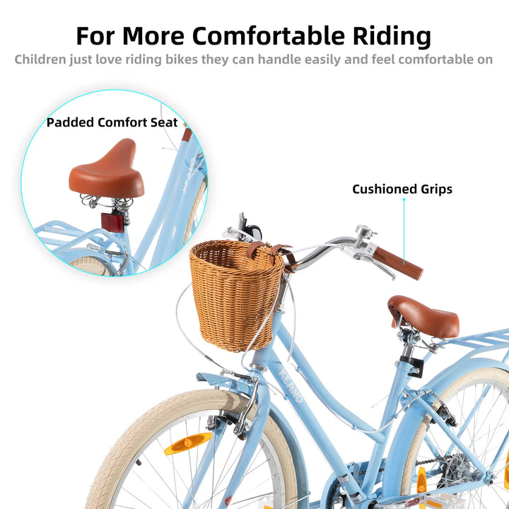 KEANO Poppy 20/24 Inch Children's Bicycle for Girls