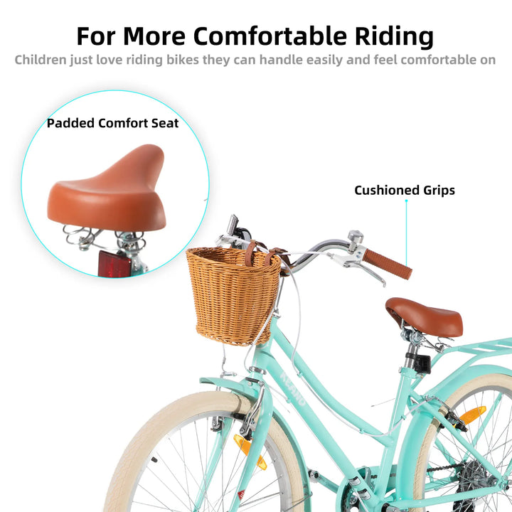 KEANO Poppy 20/24 Inch Children's Bicycle for Girls