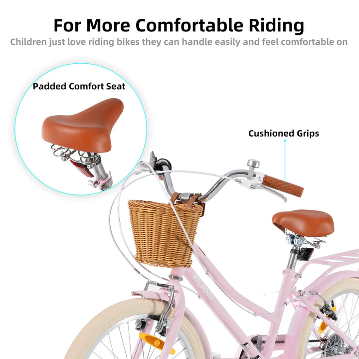 KEANO Poppy 20/24 Inch Children's Bicycle for Girls