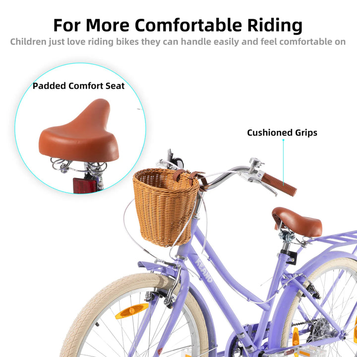 KEANO Poppy 20/24 Inch Children's Bicycle for Girls