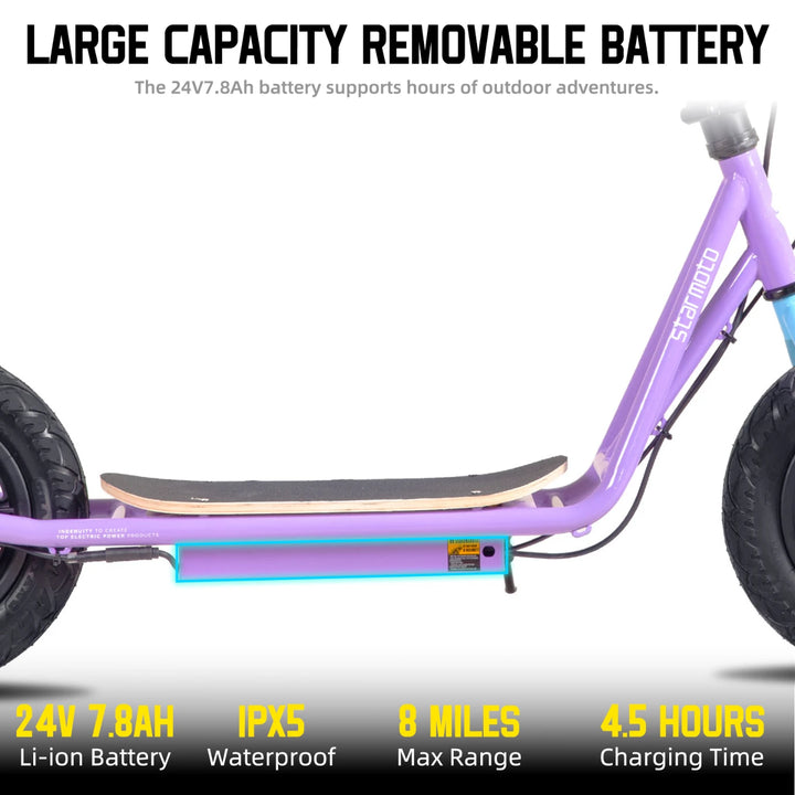JOYSTAR Salem Electric Scooter for Kids Ages 6-12