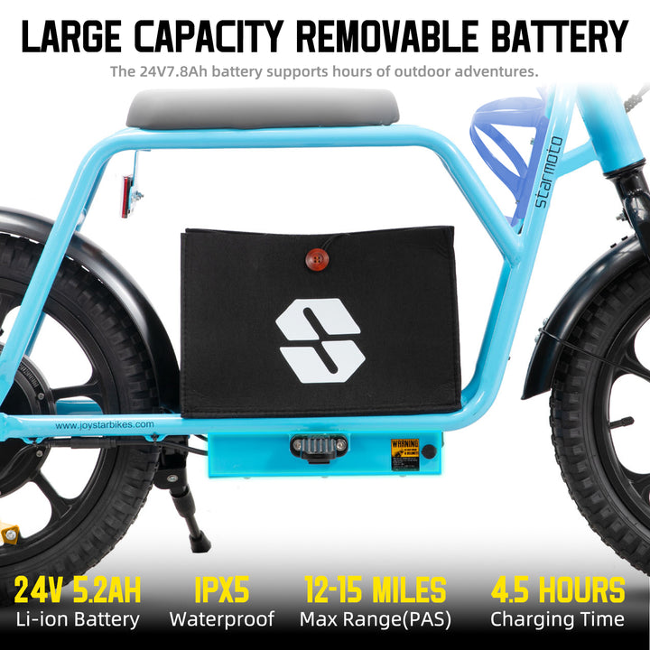 Starmoto Ventura 16 Inch Kids Electric Balance Bike