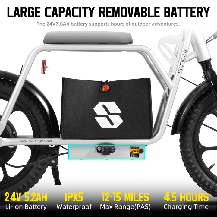 Starmoto Ventura 16 Inch Kids Electric Balance Bike