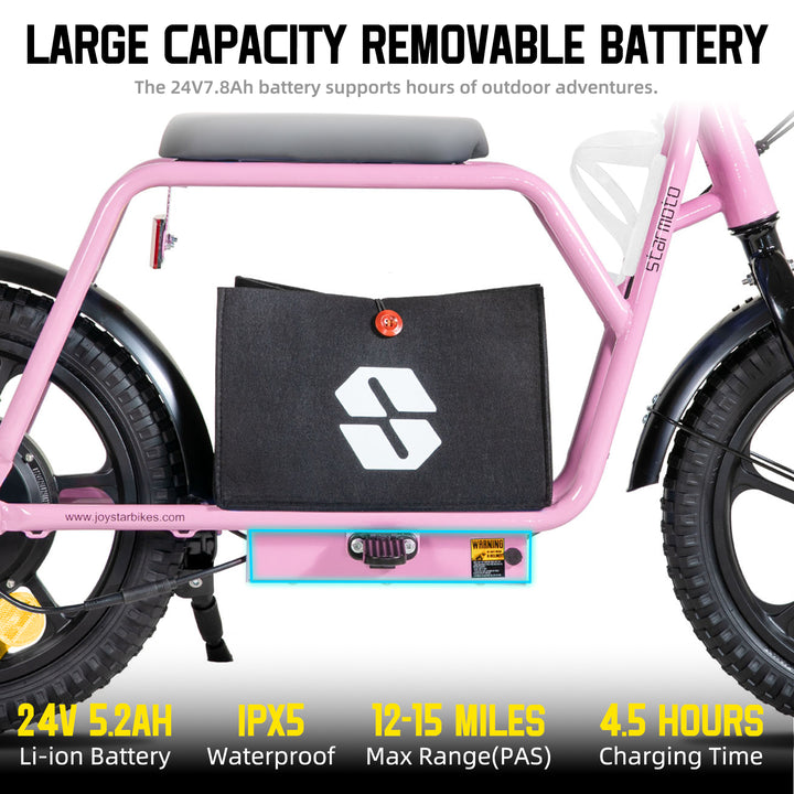 Starmoto Ventura 16 Inch Kids Electric Balance Bike