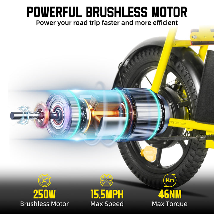 Starmoto Ventura 16 Inch Kids Electric Balance Bike