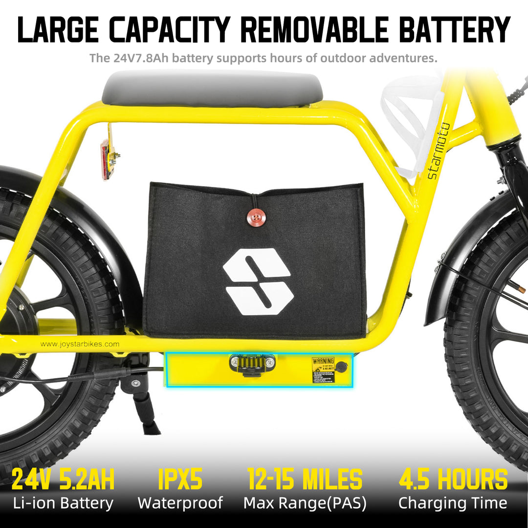 Starmoto Ventura 16 Inch Kids Electric Balance Bike