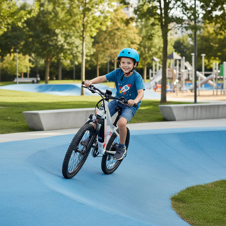 JOYSTAR Starmoto 20 24 Inch Electric Bike for Kids & Teenagers