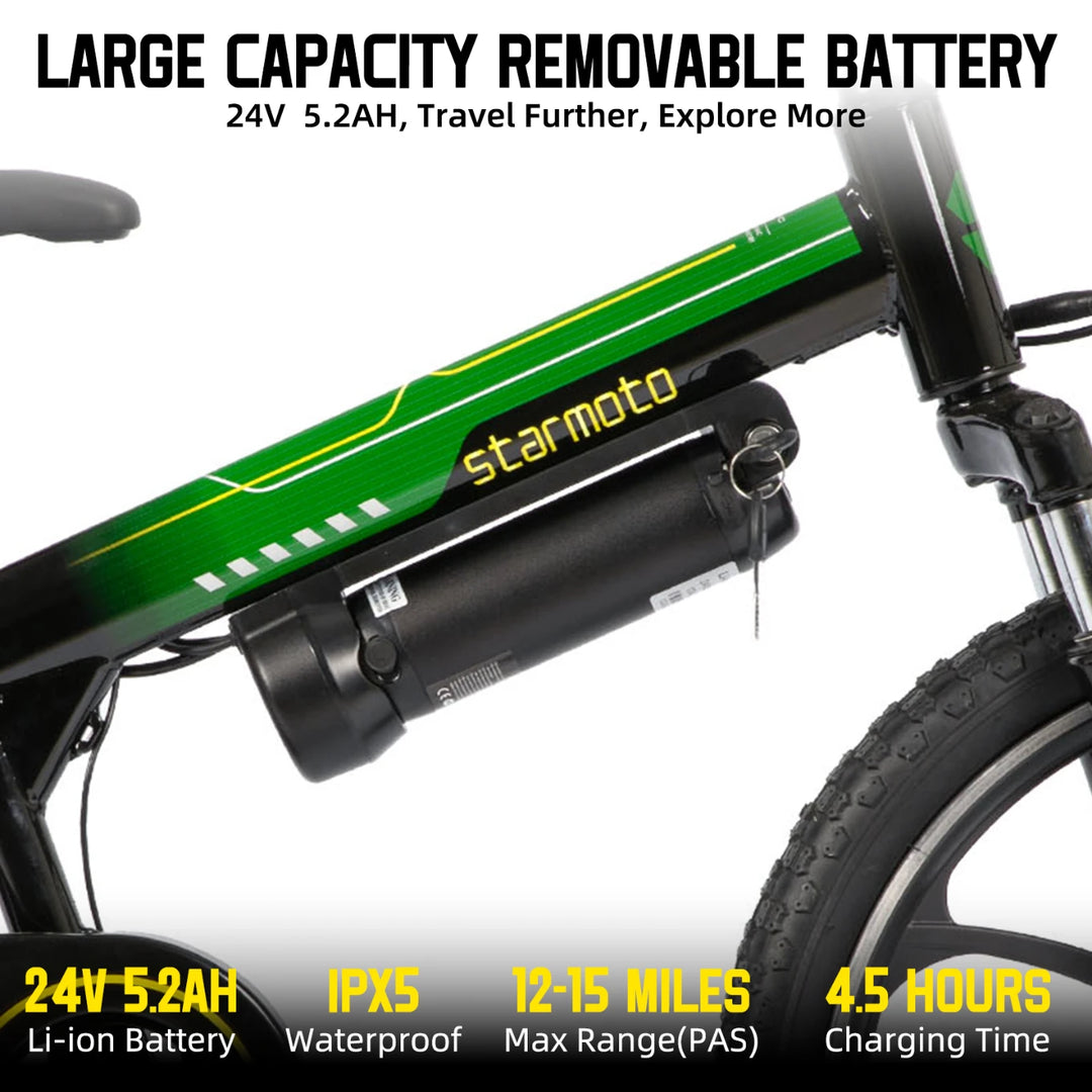 JOYSTAR Radspur 20 Inch Kids Electric Bike