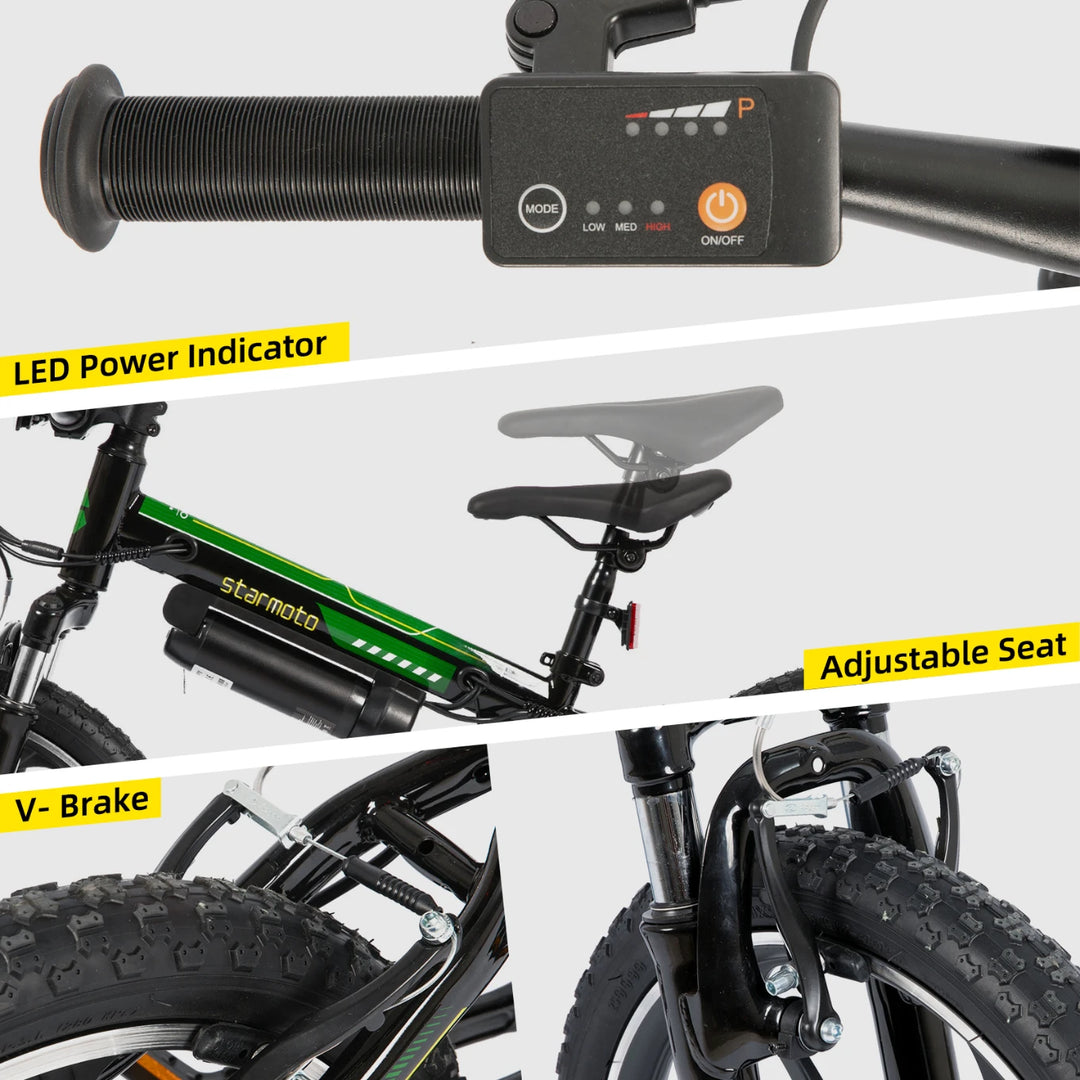 JOYSTAR Radspur 20 Inch Kids Electric Bike