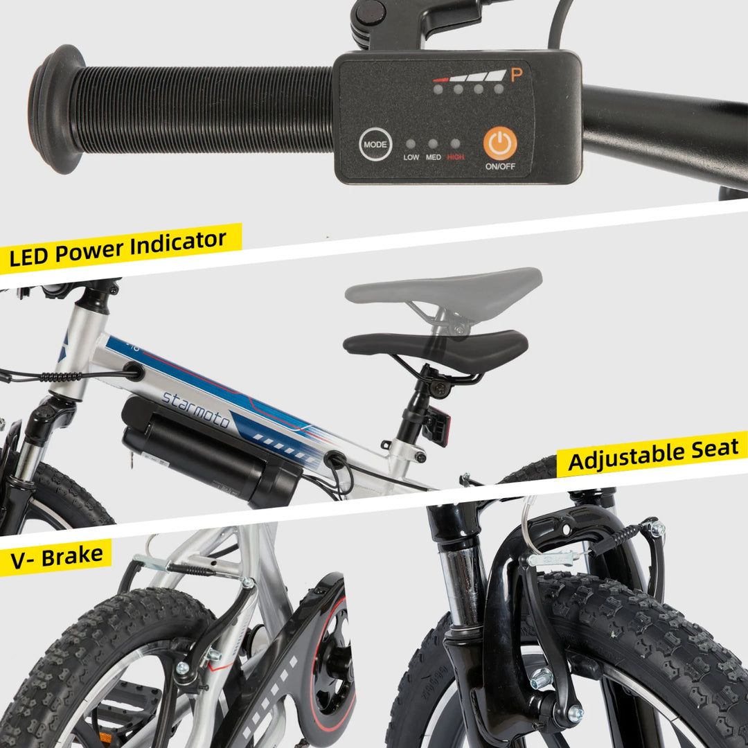 JOYSTAR Radspur 20 Inch Kids Electric Bike