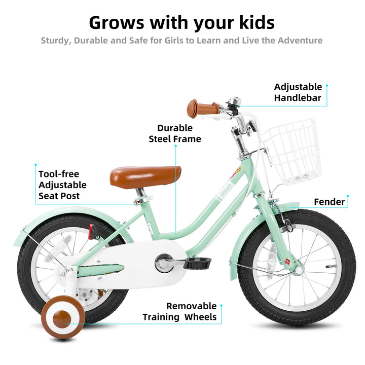 STITCH Bubble 12/14/16/18 Inch Children's Bicycle