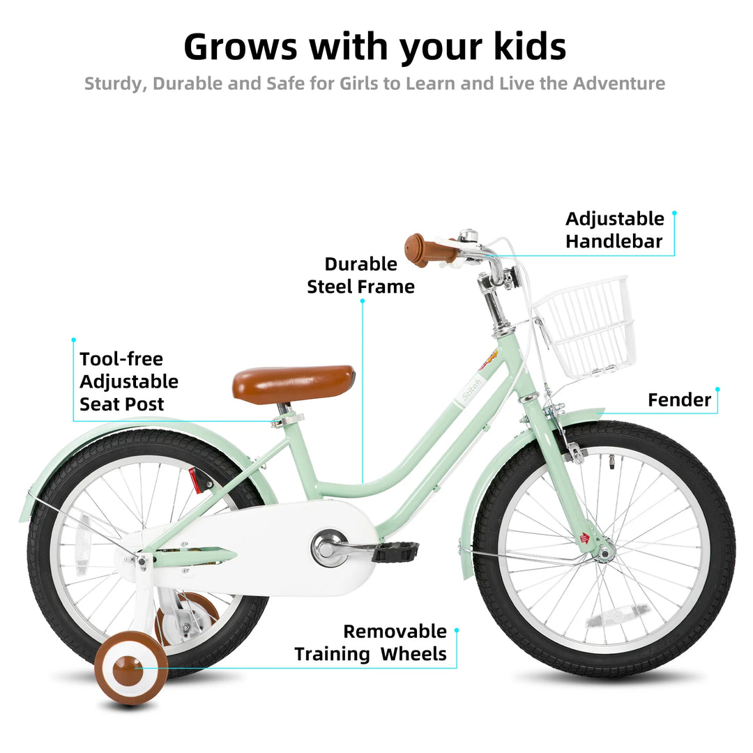 STITCH Bubble 12/14/16/18 Inch Children's Bicycle
