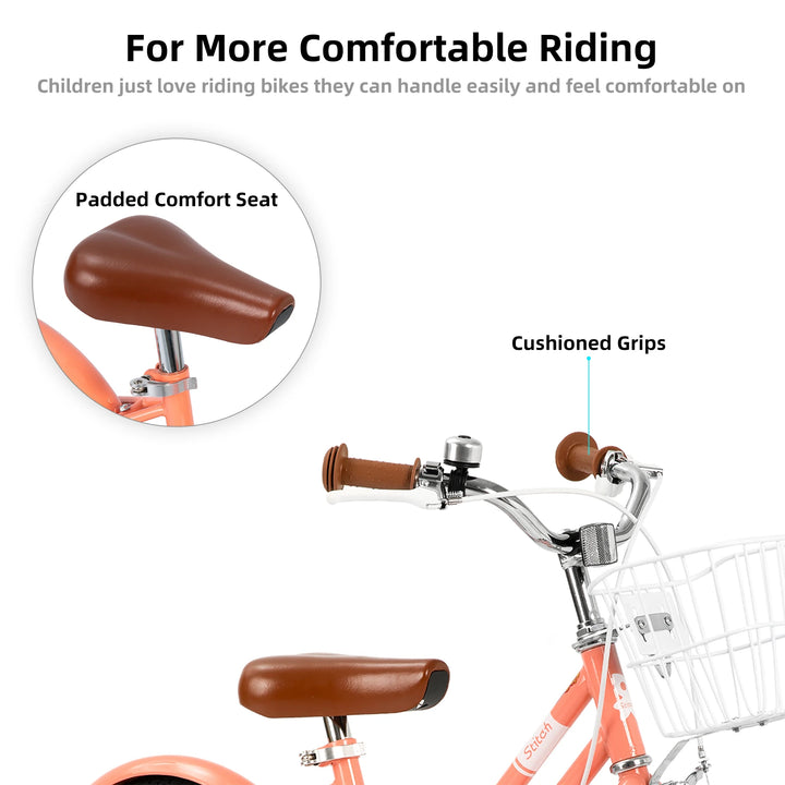 STITCH Bubble 12/14/16/18 Inch Children's Bicycle