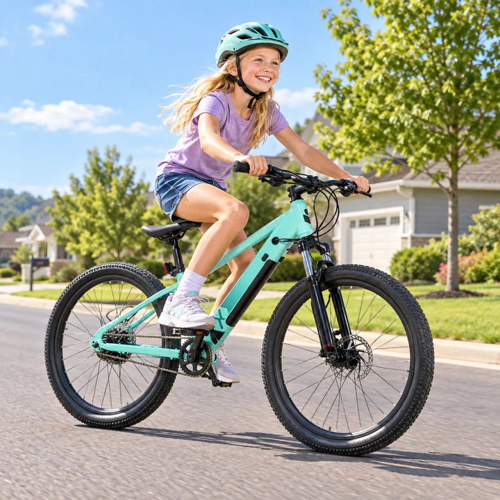 JOYSTAR Starmoto 20 24 Inch Electric Bike for Kids & Teenagers